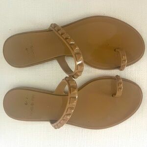 Carmen sol nude sandals size 9